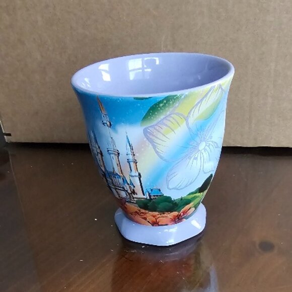 Disney Parks Tinkerbell Tinker Bell Tink Cup Mug Coffee Magic Kingdom Castle - Picture 3 of 5